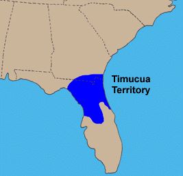 Timucua Indian tribe territory. Image: Bryan Strome