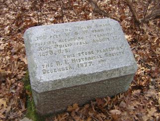 Site of King Philip's death. Image: R.I. Historical Society