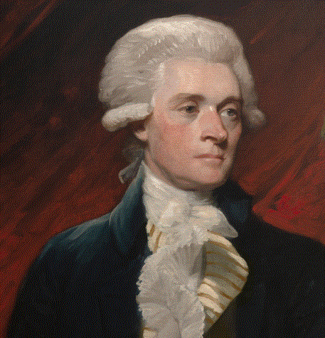 Thomas Jefferson. Image: Mather Brown, National Portrait Gallery