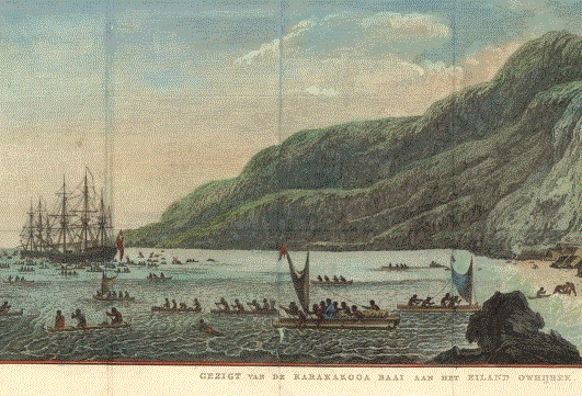 Kealakekua Bay. Image: Hawai'i State Archives