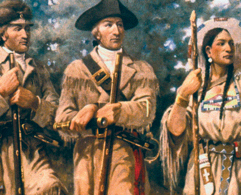 Lewis, Clark and Sacagawea. Image: Montana State Capitol