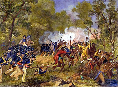 Battle of Tippecanoe. Image: Alonzo Chappel