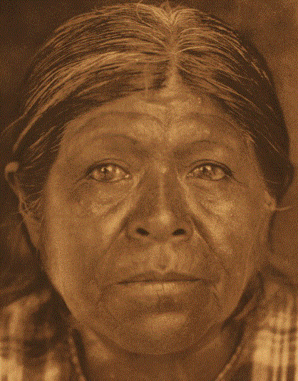 Chukchansi Yokut woman. Image: Edward S. Curtis.