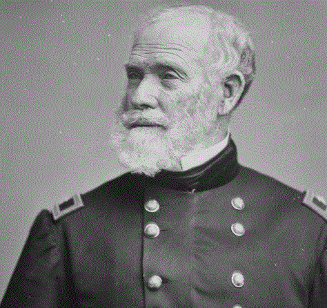 General William S. Harney. Image: Mathew Brady; U.S. national Archives and Records Administration