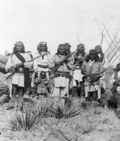 Geronimo Camp. Image: Library of Congress