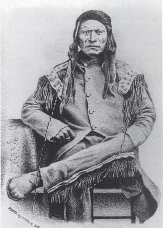 Numaga, a Paiute leader in the 1860s. Image: S. F. Morse; University of Nevada Press