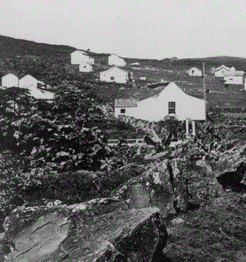 Kalawao Leprosy Colony on Moloka'i. Image: Hawai'i State Archives