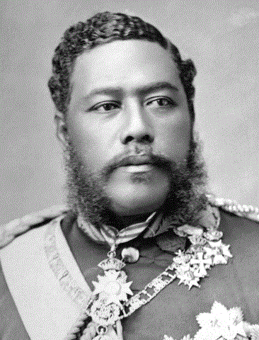 King David Kalakaua. Image: James J. Williams; Hawai'i State Archives