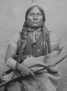 Lakota Chief Gall in the Battle of Little Big Horn. Image: National Archives and Records Administration