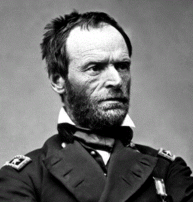 General William Tecumseh Sherman. Image: Mathew Brady; The Photography Book