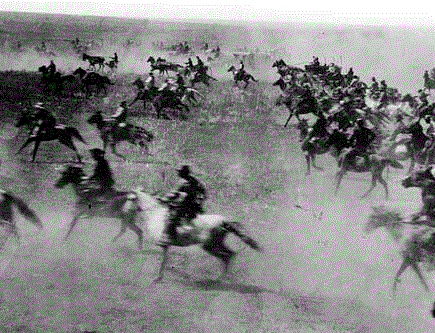 1889 Oklahoma Land Rush. Image: McClenny Family Picture Album