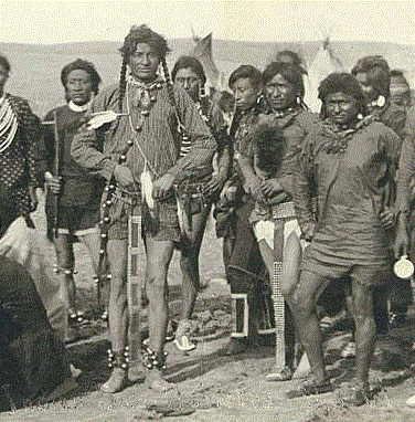 Cree Indian sun dancers.  Image: Frank La Roche 