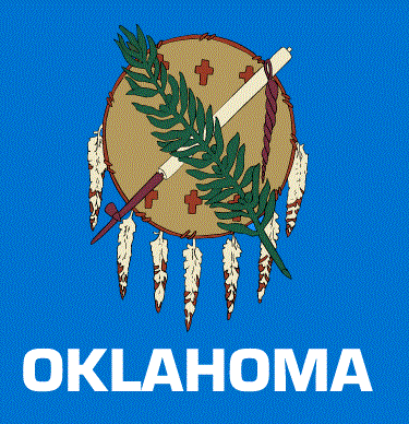 Flag of Oklahoma. Image: xrmap