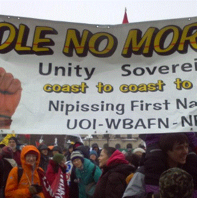 Idle No More. Image: Michelle Caron